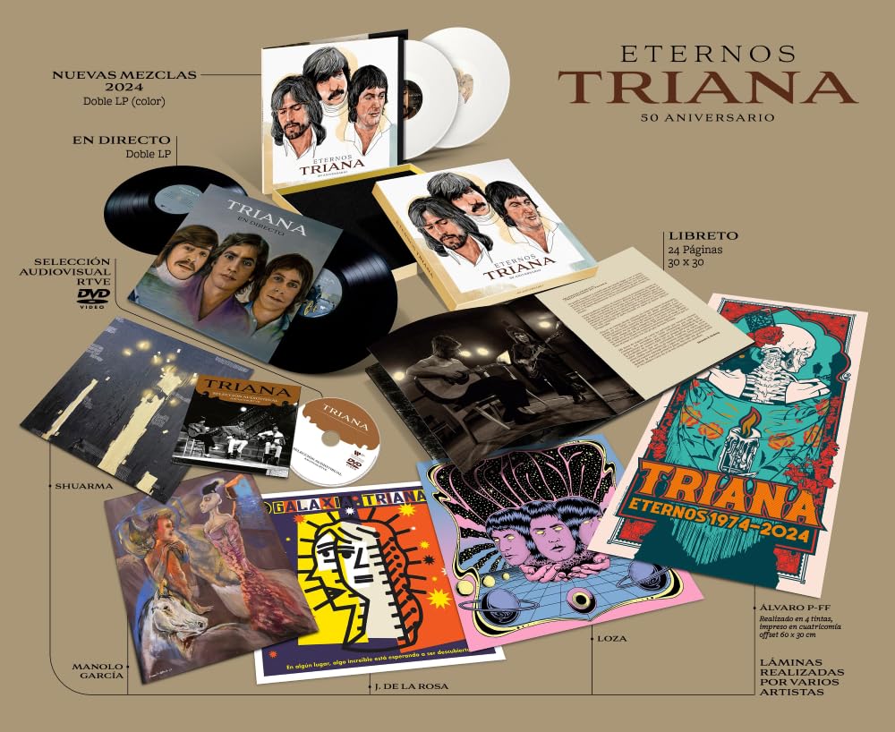 Eternos Triana BOX 4 Laminas + Poster