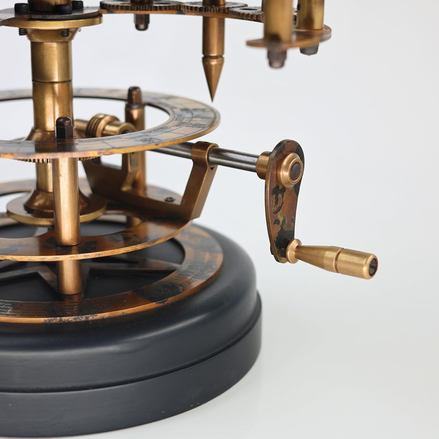 Orrery – Handcrafted Functional Solar System Model | Precision Tellurion for Astronomy Enthusiasts, Science Gifts, and Elegant Home & Office Decor