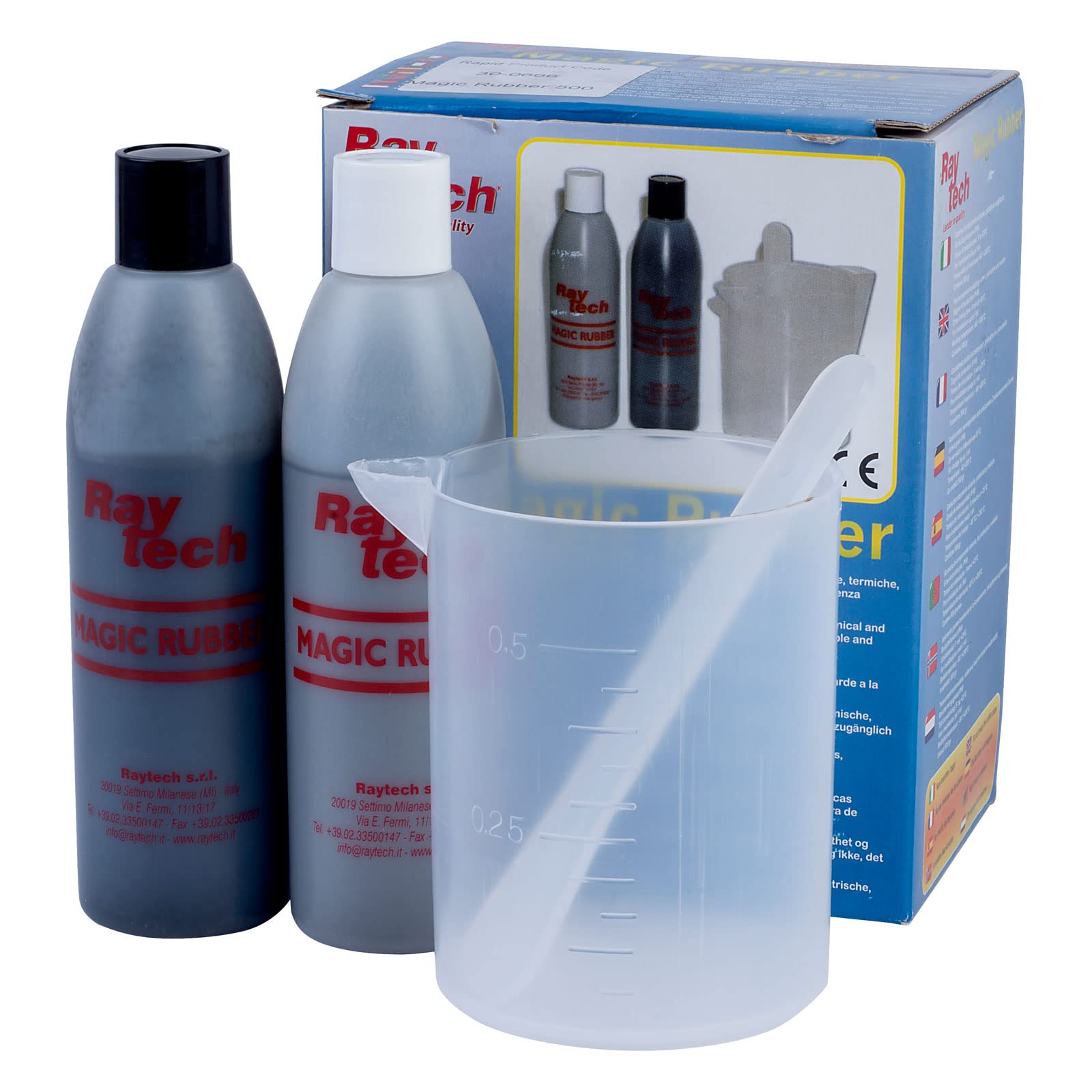 Raytech Magic Rubber 500 bicomposant isolant 2x250ml