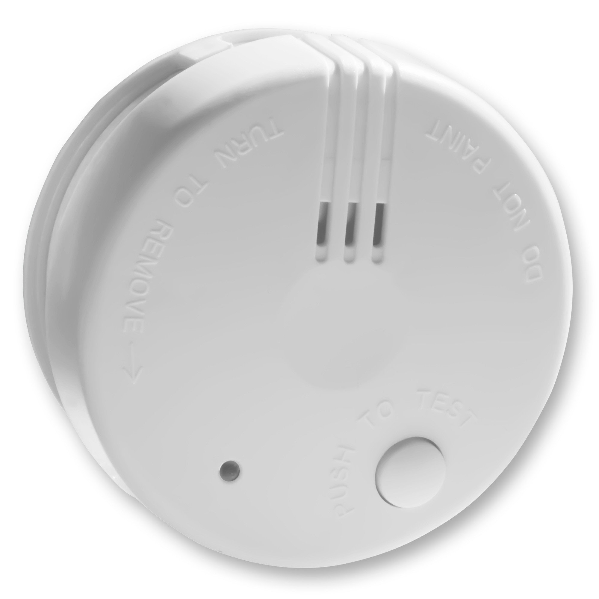 7x Nemaxx Mini-FL2 Rauchmelder - hochwertiger & diskreter Mini Brandmelder Feuermelder Rauchwarnmelder mit Lithium Batterie - nach DIN EN 14604 + 7x Nemaxx Magnetbefestigung