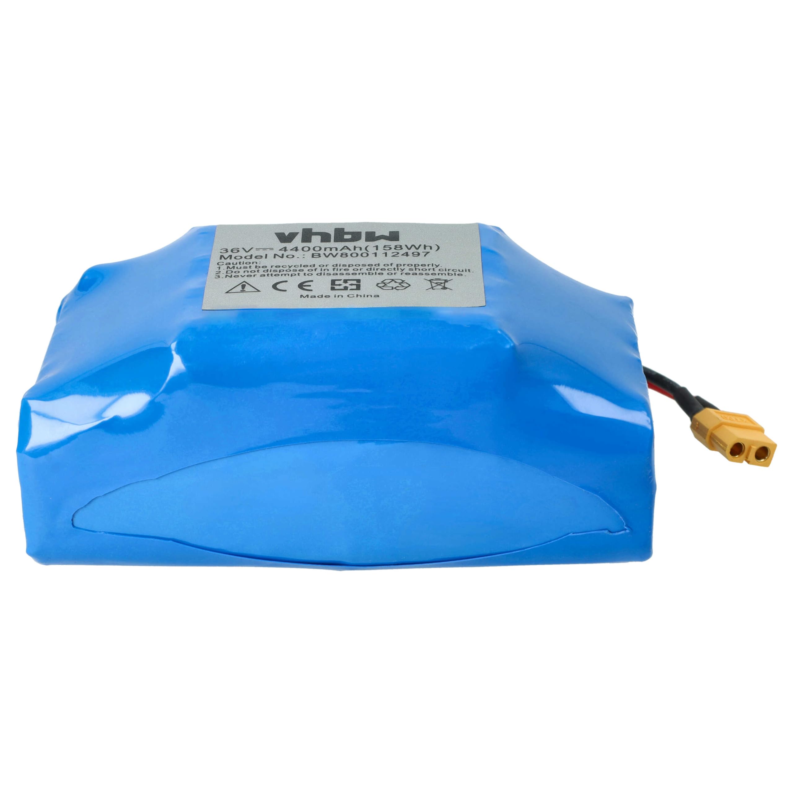vhbw Batterie Remplacement pour VictPower Vica 10S2P | pour E-Scooter (4400mAh, 36V, Li-ion)