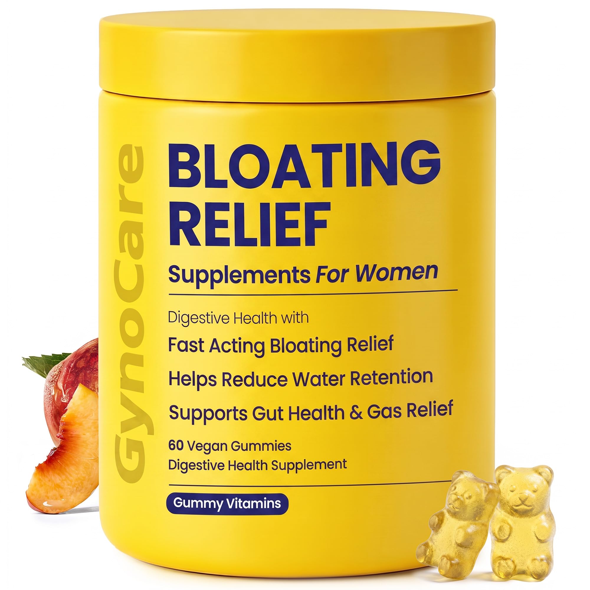 Bloating Relief for Women Debloating for Period Bloat & Digestion 60 Ct