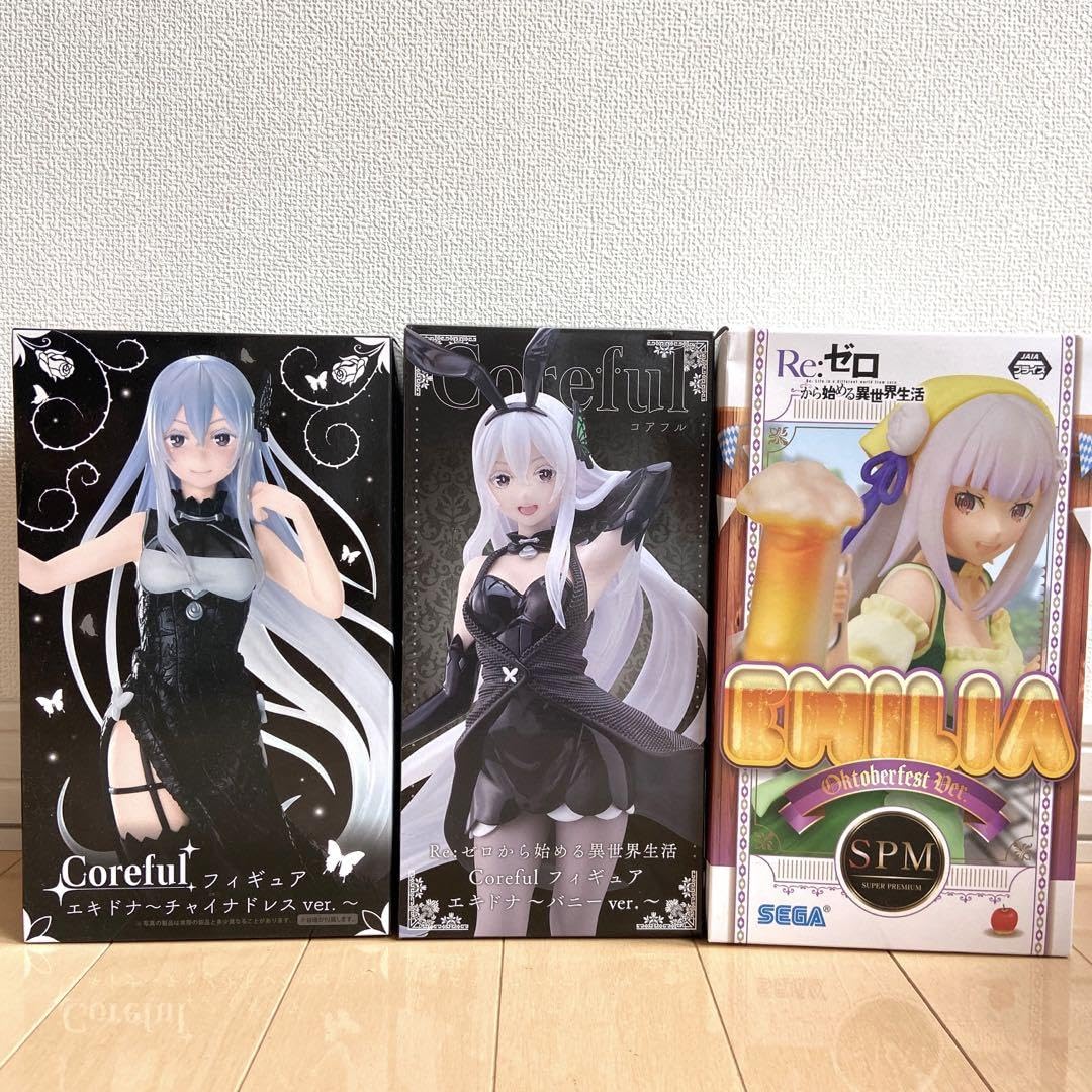 エキドナエミリアフィギュアセットRe:ゼロから始める異世界生活