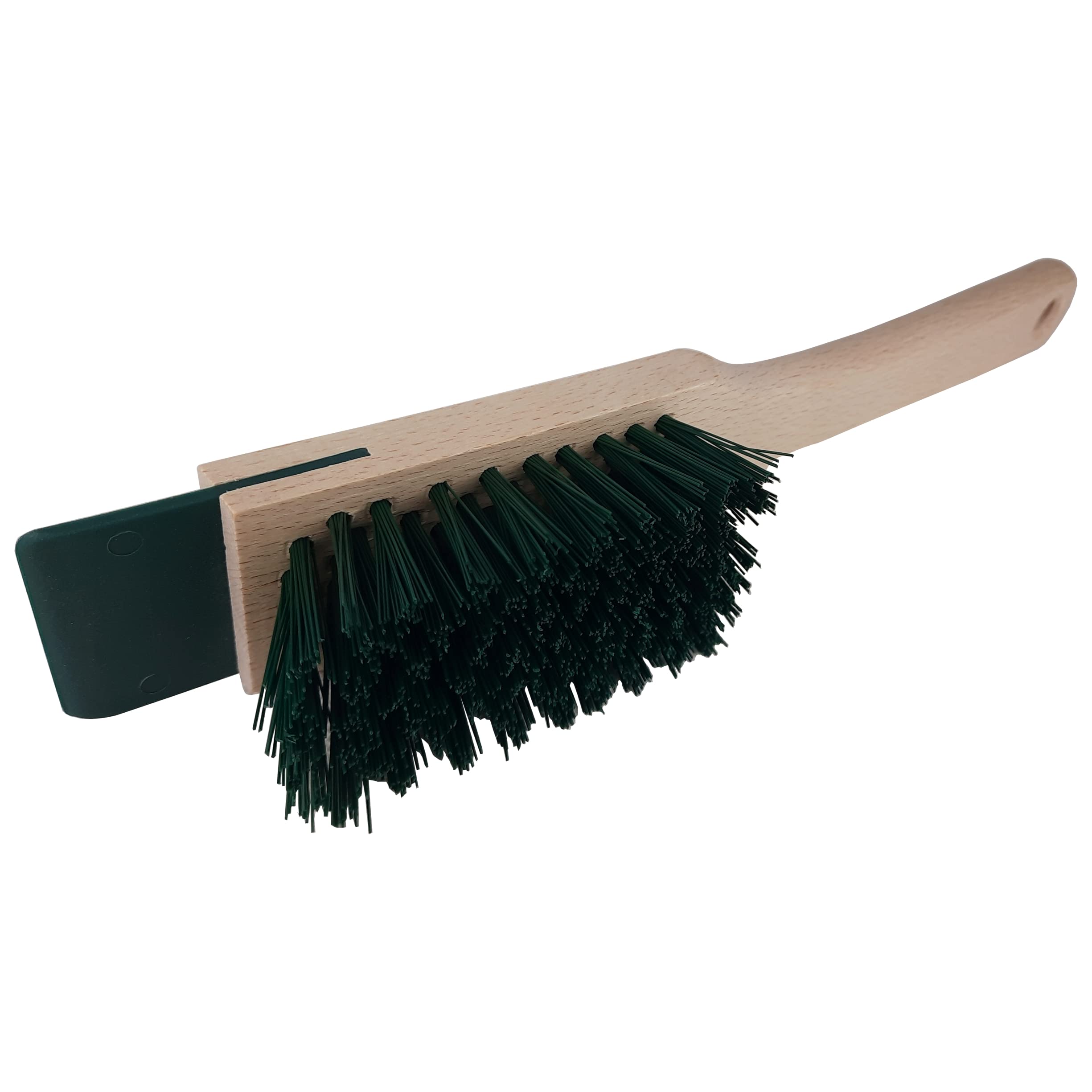 Soladirect Multicolor Lawnmower Cleaning Brush With Scraper For Cleaning Lawnmowers, Scarifiers And Other Garden Tools
