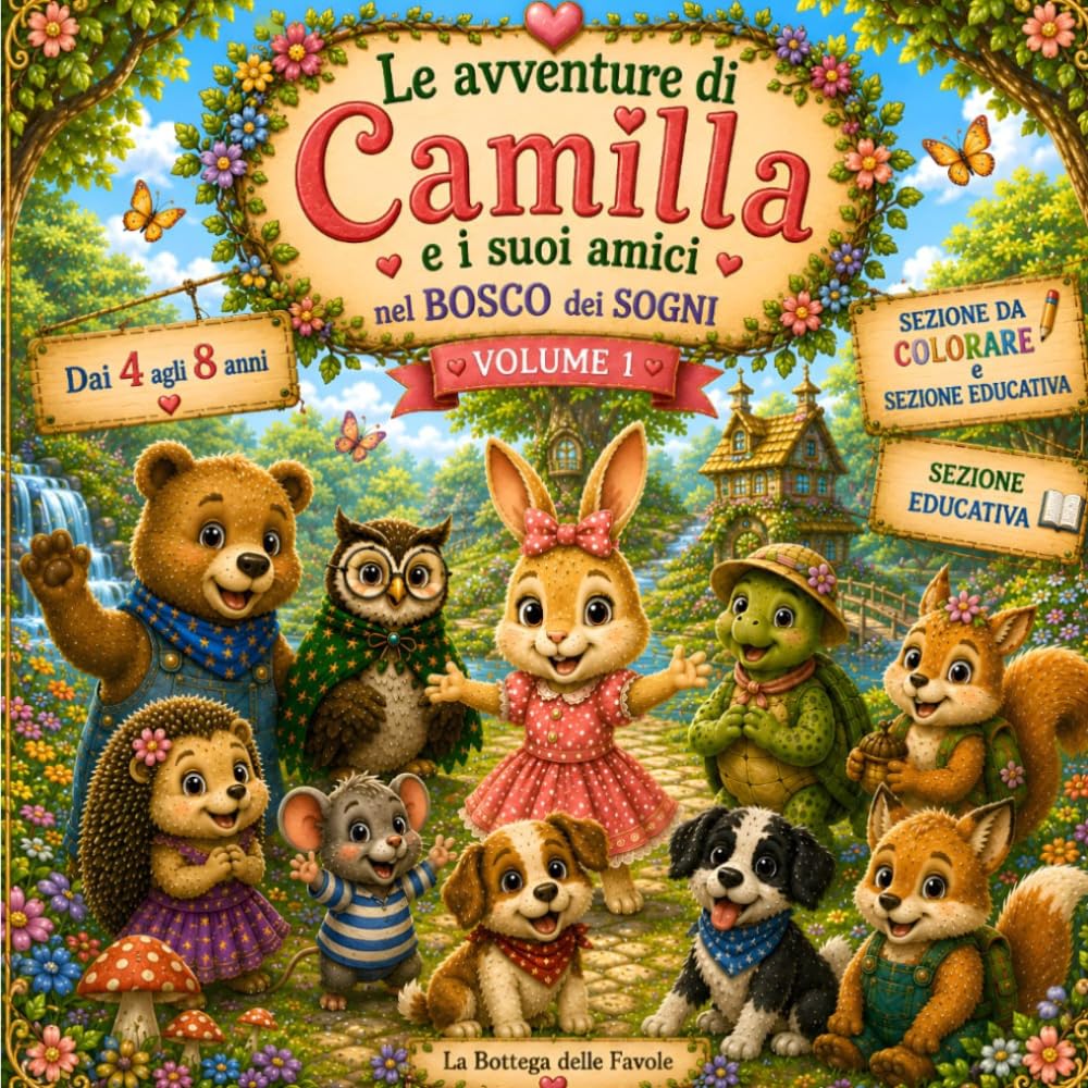 Le avventure di camilla e i suoi amici: nel bosco dei sogni