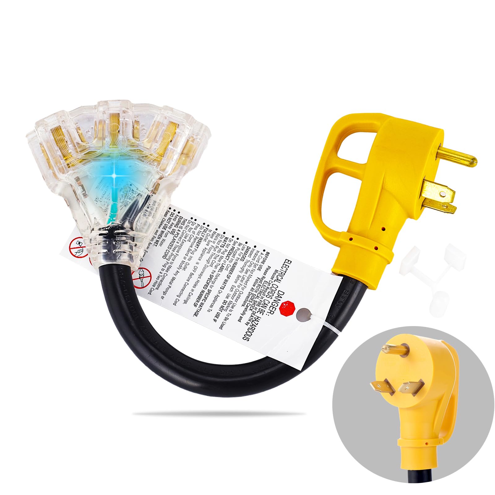 INA2012様　33枚 Amazon.com: 30 Amp to 20Amp 110V RV Generator Adapter Cord