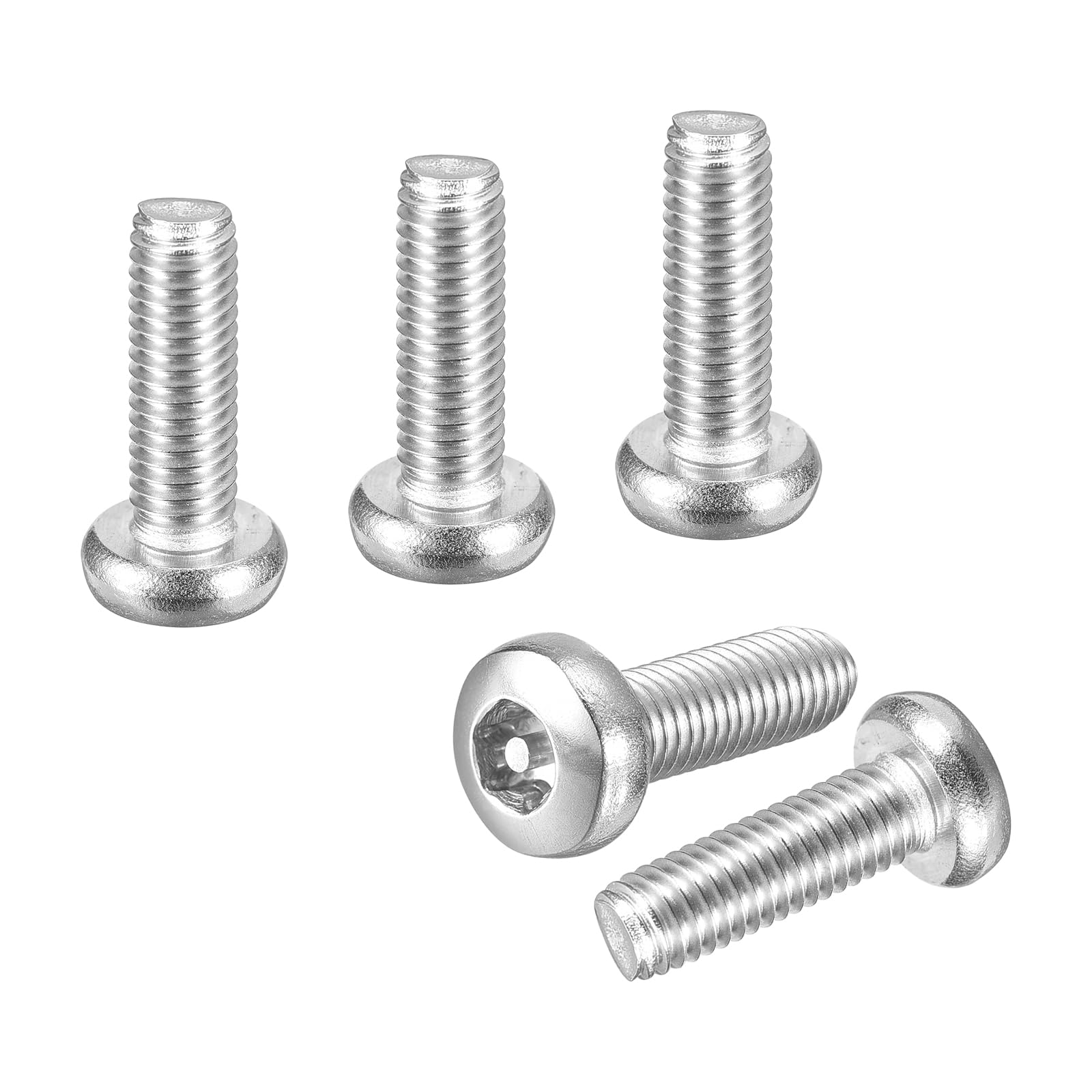 DTGN M5x16mm Pan Head Torx Security Screw, 20Pack, Good for Machinery