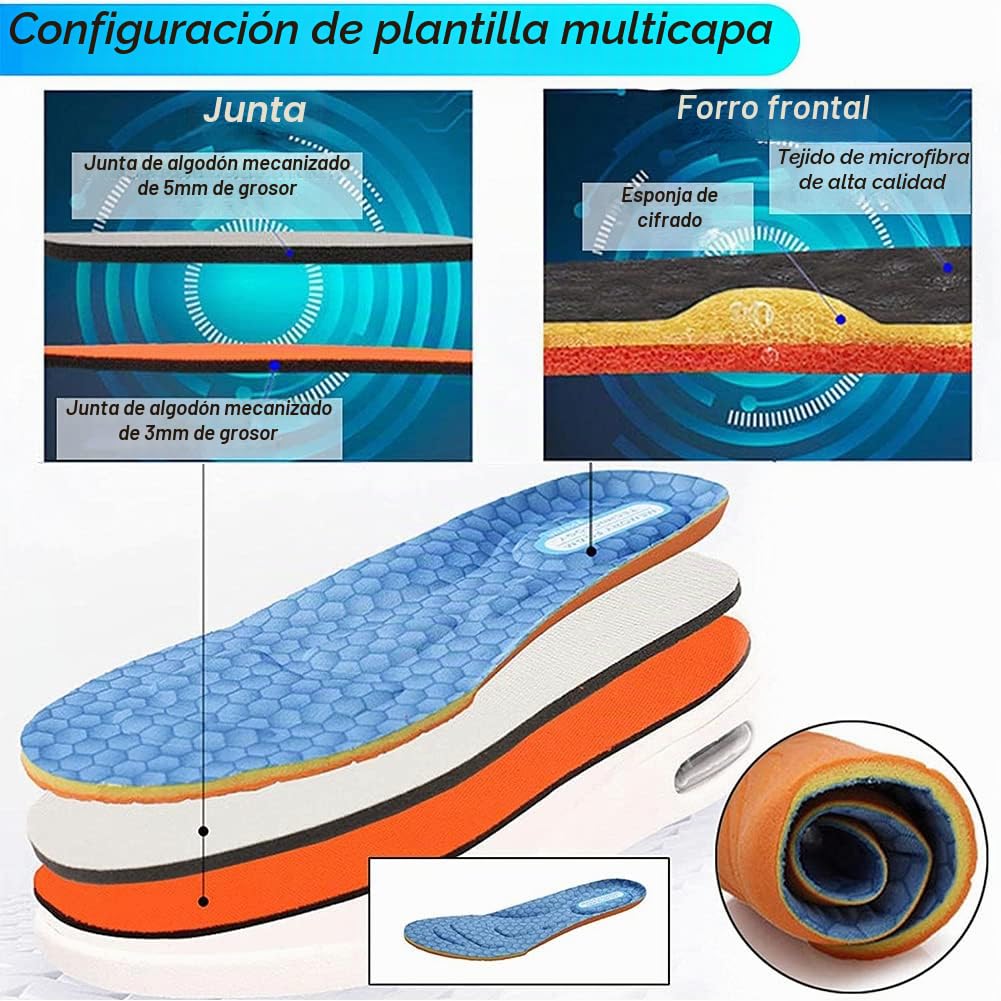 Zapatos para Diabéticos, Pies Hinchados y Obesos - Ortopédicos Respirable para Ancianos, Hombres y Mujeres - Preventivos de Salud Extra Anchos, Dark Blue, 39 EU