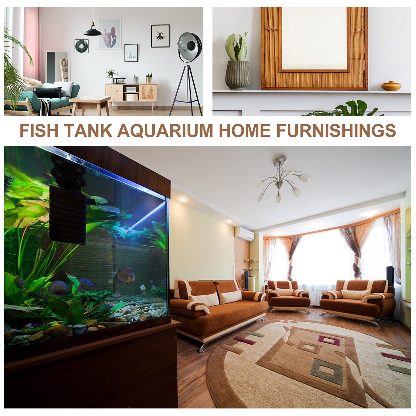 Kisangel 2 Ensembles Décoration De Paysage De Crâne Aquarium Animal De Compagnie Humain Marchandise Accessoires Décorations Maison De Reptiles pour Animaux De Compagnie Réservoir Résine
