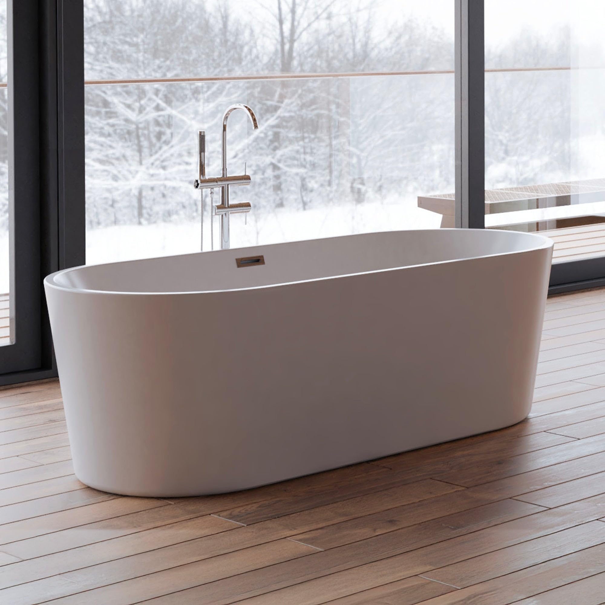 SPALINA Jade - Vasca freestanding Ovale L 170 x l 80 cm