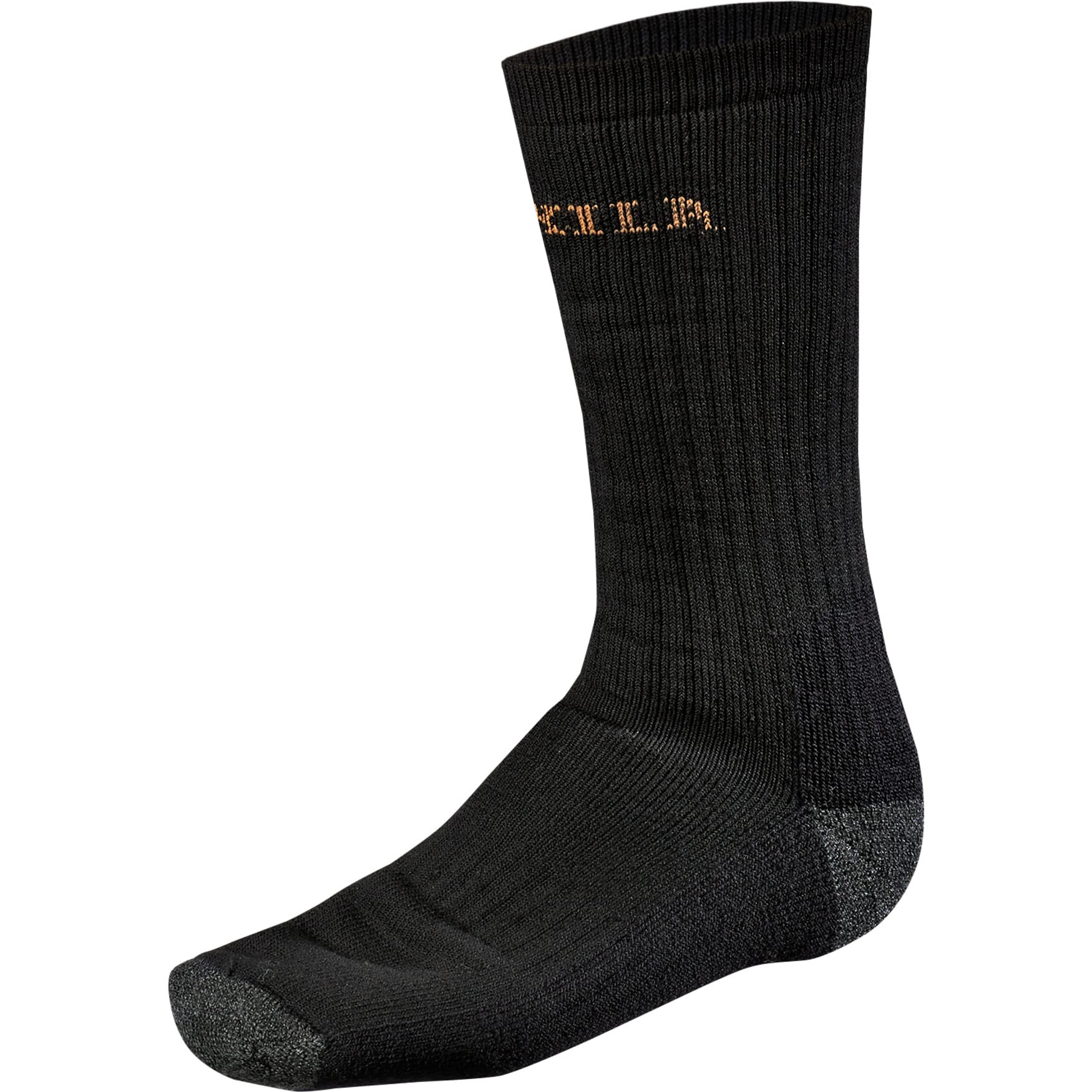 Härkila Men's Black | Expedition Sock | Professional Hunting Clothes & Equipt | Scandinavian Quality Made To Last | M