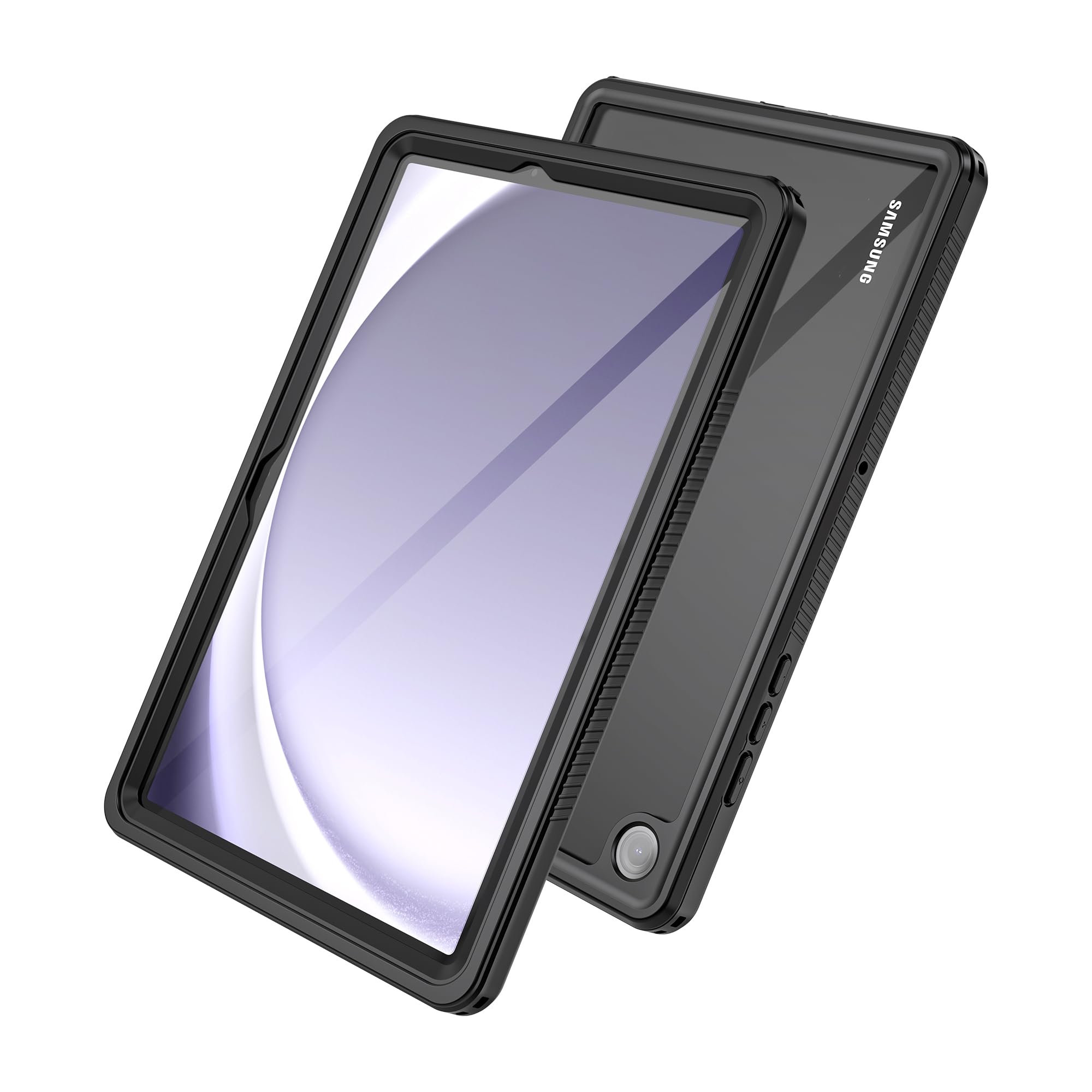 (美品)GALAXY tab a9+ ケース＋保護フィルム＋ペン＋SDカード付き Amazon.com: IP68 Waterproof Case for Samsung A9 Plus Tablet with