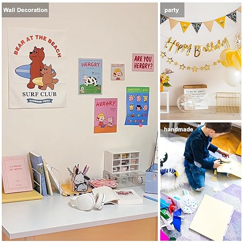 Miniatura 5 de 360 piezas de cinta adhesiva nano de doble cara para pared de 0.8" con puntos pegajosos, masilla de montaje, adhesivo de dos lados, masilla para