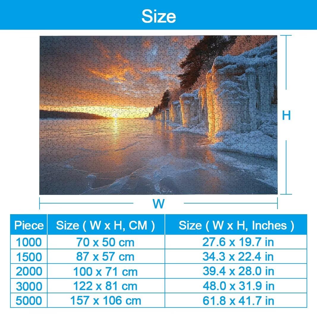 Puzzle 3000 Pièces Adultes, Puzzle 3000 Pieces Océan, Cadeau Femme -2148