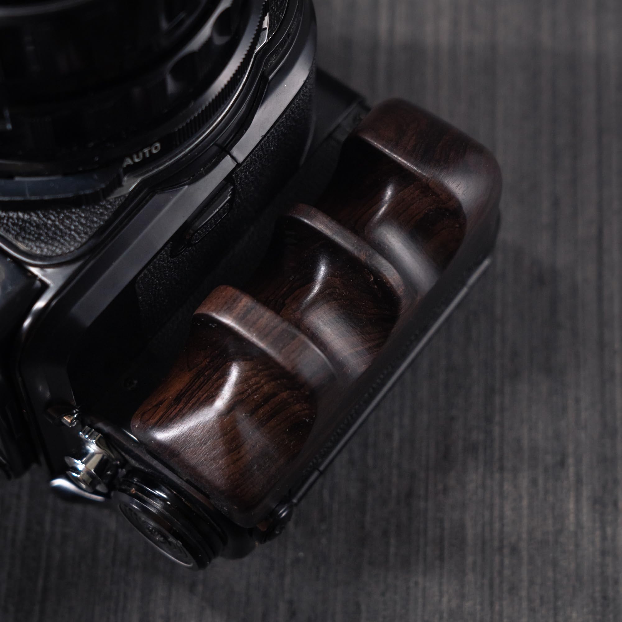 Amazon.com : Wood Wooden Camera Hand Grip for Pentax 67 6X7