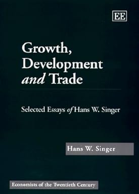 Growth, Development And Trade