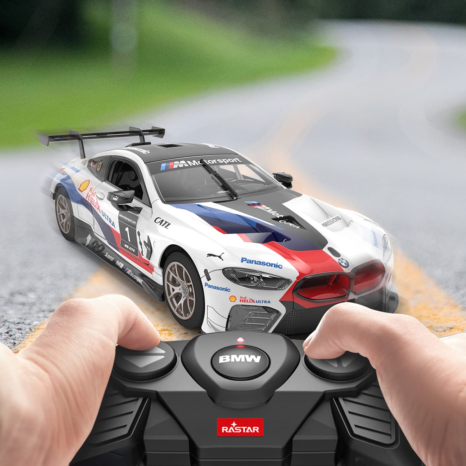 RASTAR 1/18 BMW M8 GTE RC Car Model DIY Kits to Build for Kids and ...