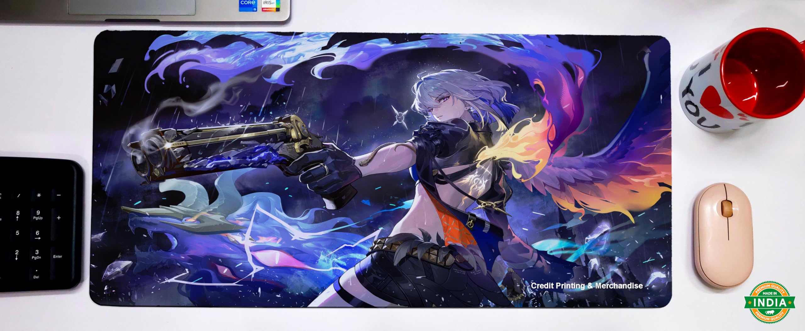 Credit Printing & Merchandise | Wuthering Waves | WuWa | XXL Mouse Pad (280 x 580 x 3 mm) / Small Mouse pad (220 x 175 x 3 mm) Gaming, Office, Personal Use | Fanmade (Custom, XXL) — Amazon image 8