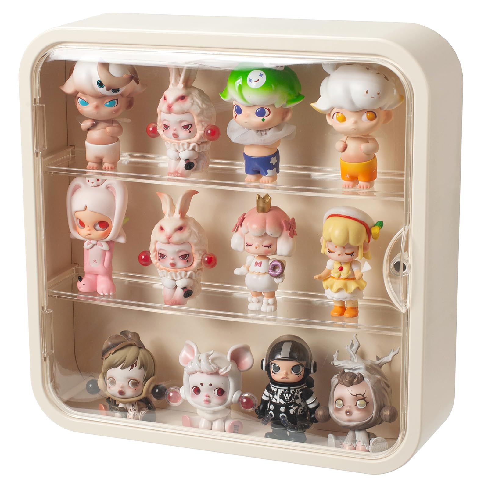 Amazon.co.jp: フィギュア用クリアディスプレイケース、壁掛けアクリル