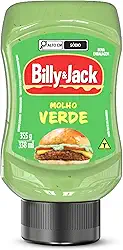 BILLY & JACK Molho Verde Billy & Jack 355 Gramas