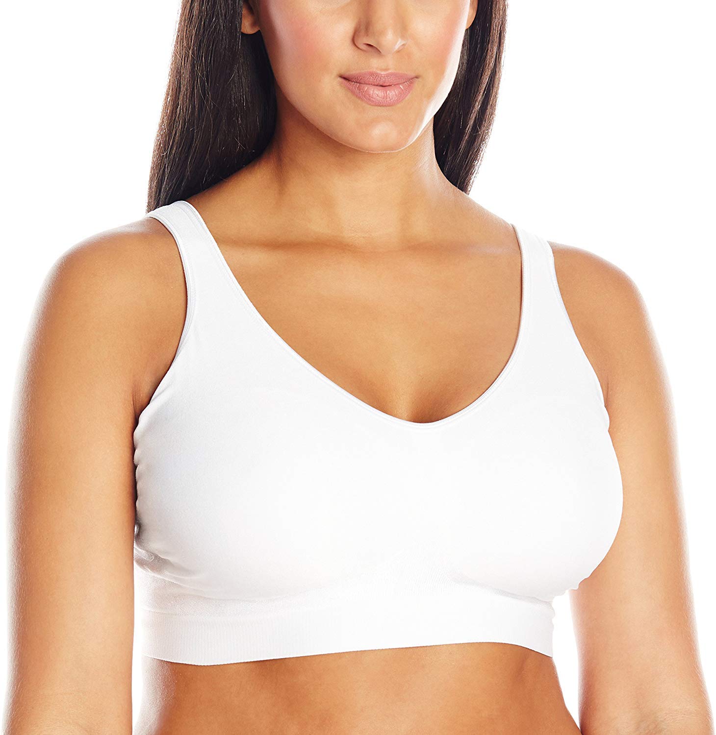 Bali Women's Comfort Revolution Full-Coverage Wireless Foam T-Shirt Bra, Opaque