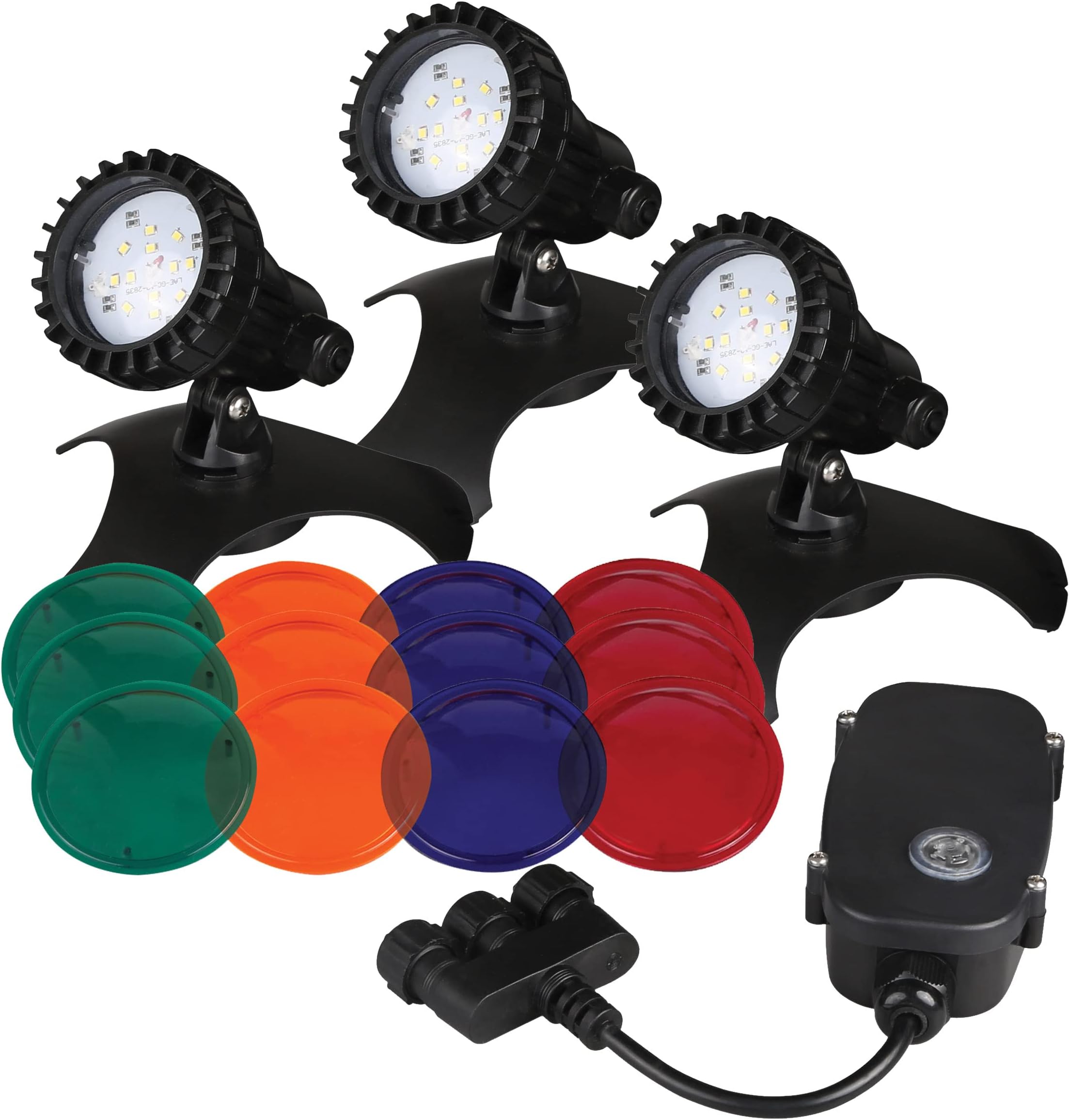 Danner Manufacturing, Inc., Pondmaster 3 Led Light with Photosensor and Transformer, #02389