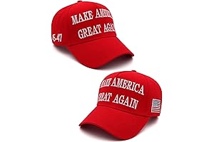 Trump 2024 Political Rally Hat with Bold Embroidery