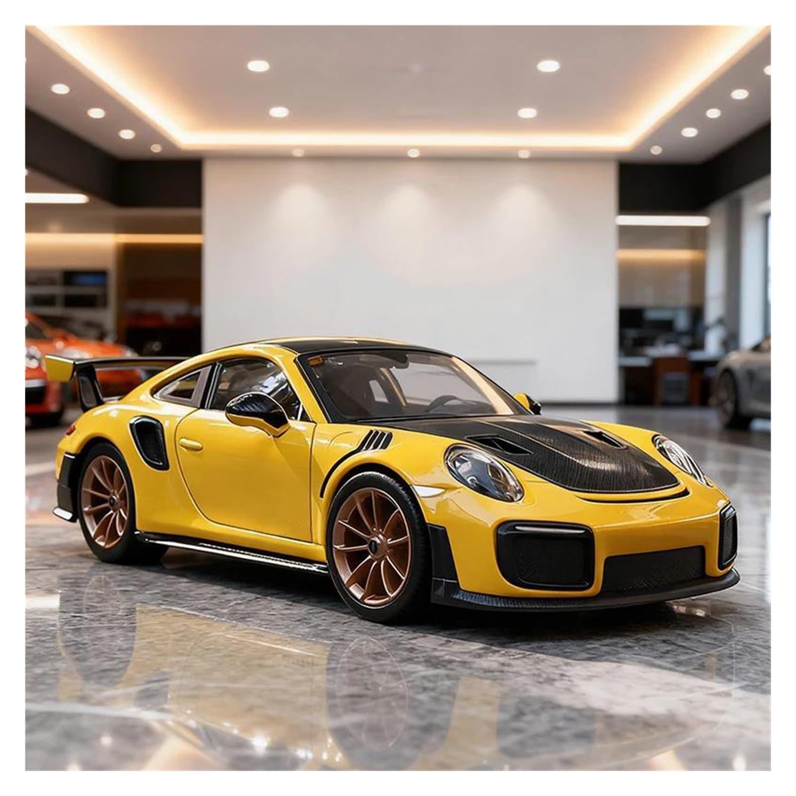 AUDSNI Die-Cast Diecast Car Model For Porsche 911 GT2 RS Diecast Model Car