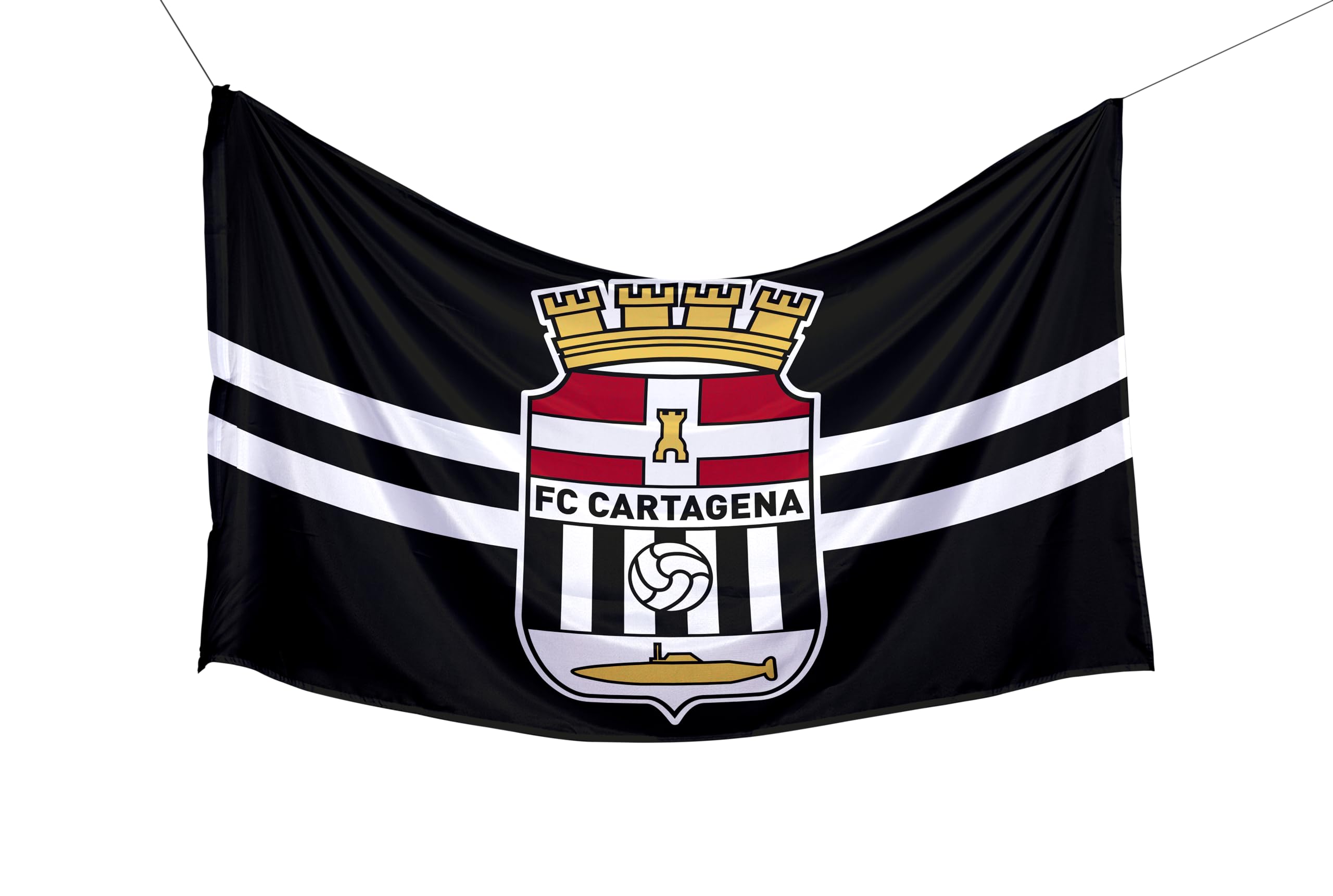 Bandera Escudo Franjas