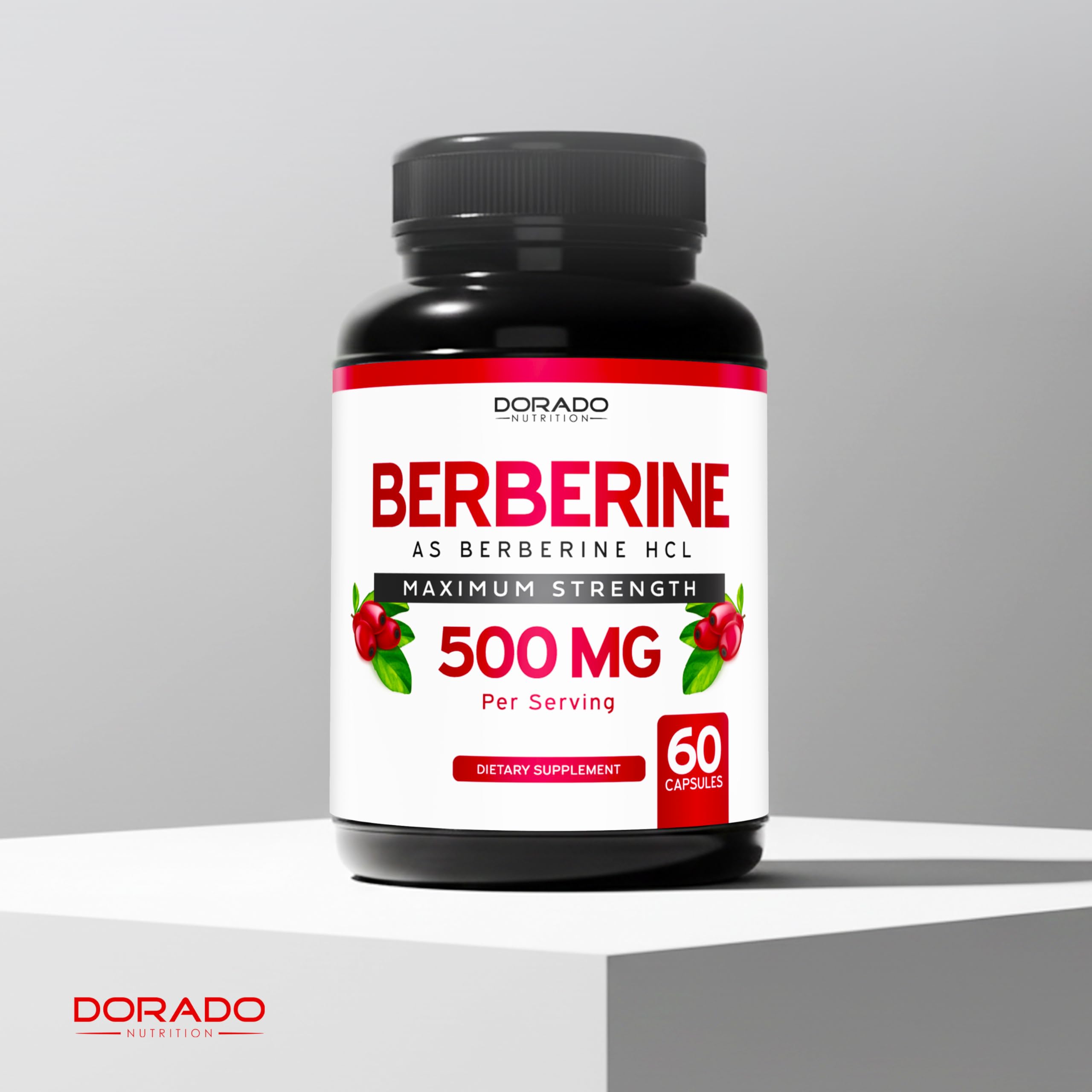 Berberine Supplement 500mg Per Serving (60 Capsules) Berberine HCL for Gut Health Support for Men and Women - Premium Supplements for Adults - Third Party Tested - Vegan Capsules & USA Made — Amazon image 5