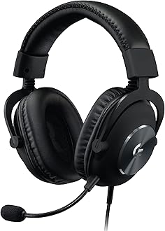 Logitech G Pro X SE Wired Gaming Headset with Microphone: Detachable Microphone, DTS Headphone:X 7.1, for PC, Xbox One, Xbox Series X|S, PS5, PS4, Includes USB DAC - Black