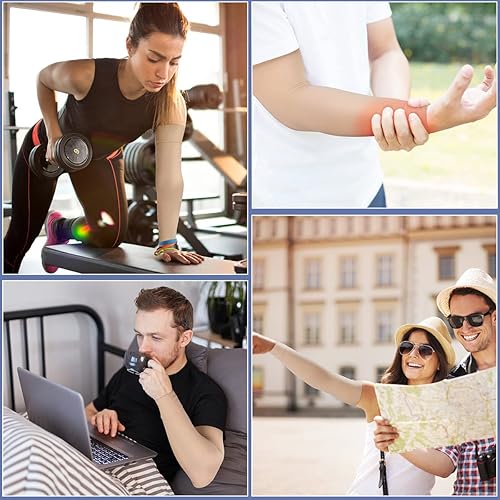 Miniatura 7 de beister Manga de compresión médica para hombres y mujeres (individual), soporte de brazo completo de 20-30 mmHg para aliviar el dolor, linfedema