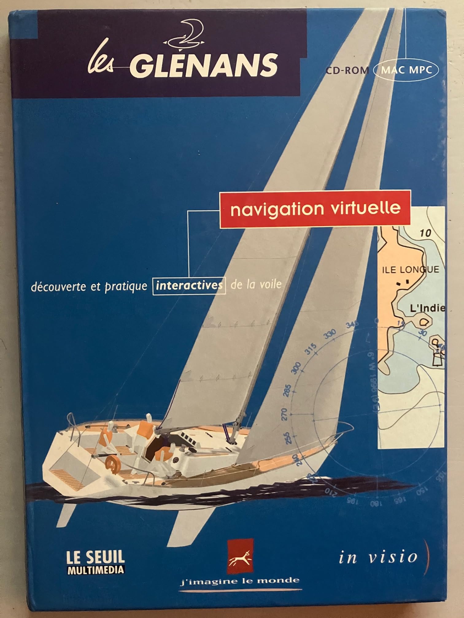 Glénans - CD-Rom: Navigation virtuelle Centre nautique des Glénans