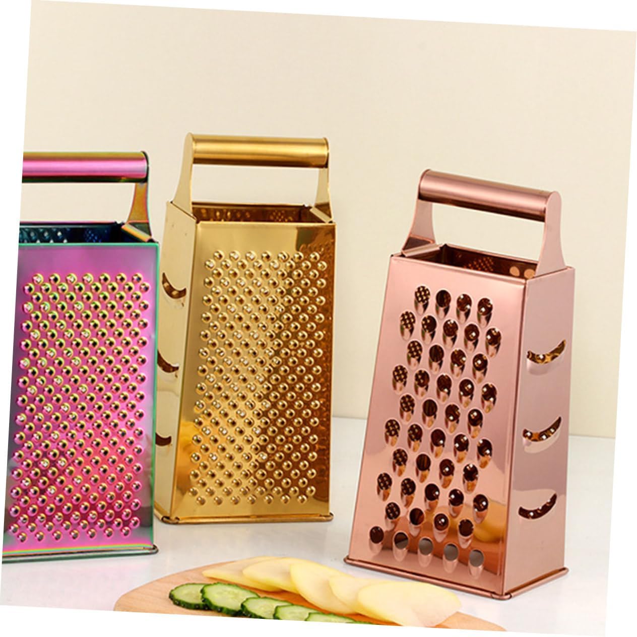Stainless Steel Multi Function Kitchen Grater for Cheese Vegetables