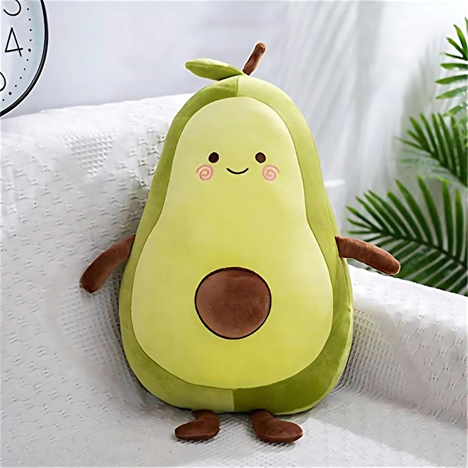 Mini Steps Ultra-Soft Avocado Plush Toy for Kids | Washable & Non-Toxic Stuffed Fruit Toy for Babies & Toddlers | Cuddly Soft Toy Gift for Boys & Girls | Cute & Durable Avocado Toy-image-43