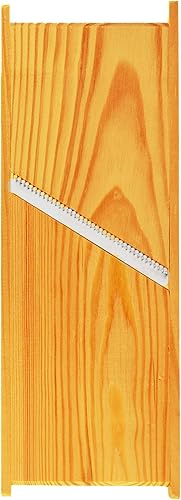 Cortador de madera para verduras y zanahoria coreana - Rallador con soporte para cocina - Trituradora para verduras con soporte