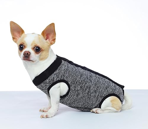 Miniatura 7 de Traje de recuperación quirúrgica, taza de té pequeña para perro, chihuahua, yorkie, ropa para cachorros, gatos, Cambridge, traje quirúrgico médico