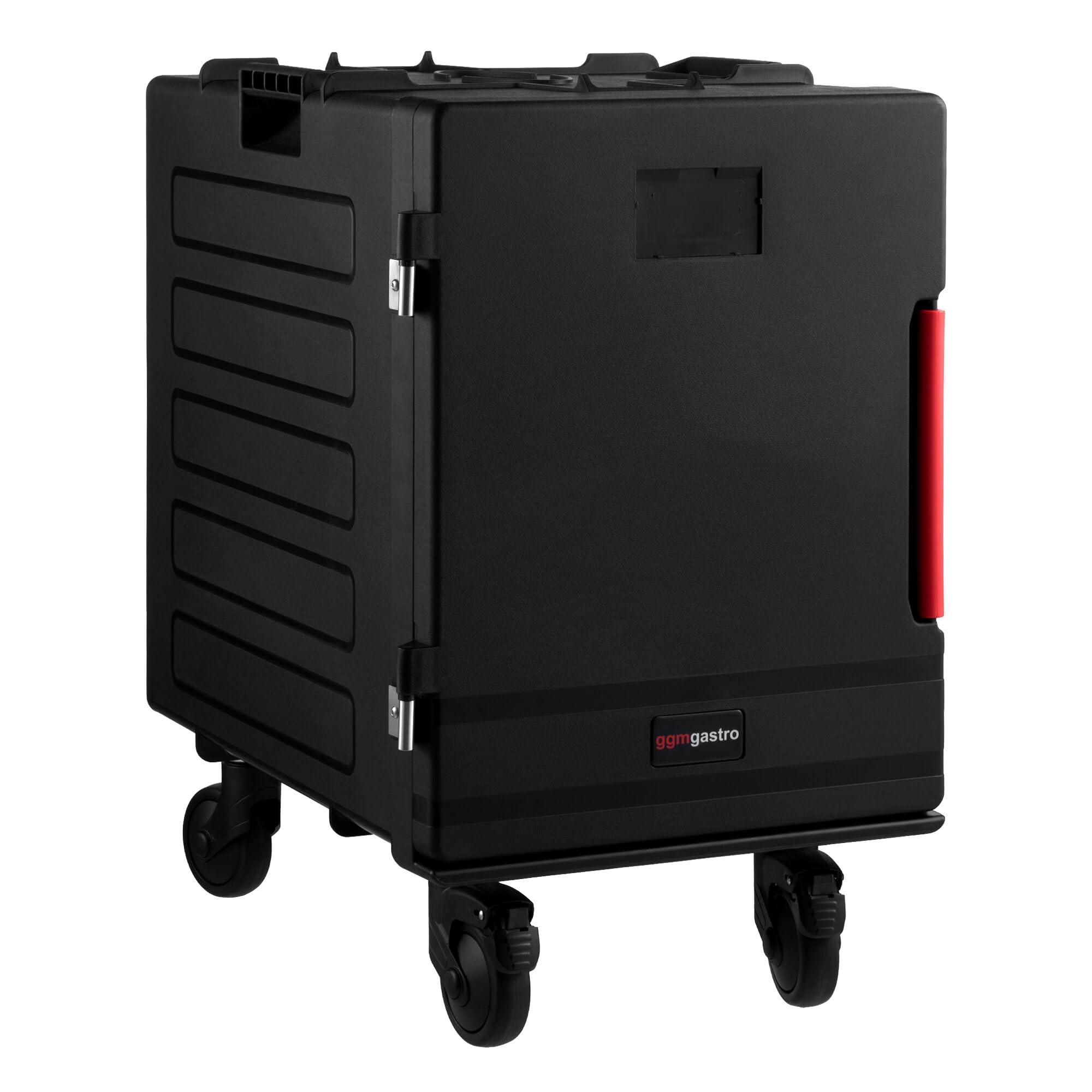 GGM Gastro Thermobox Frontlader 88 L für 12x GN 1/1 | Hervorragende Isolierung, hygienisch abgerundete Innenecken, einfache Reinigung, mobil durch leise Laufrollen
