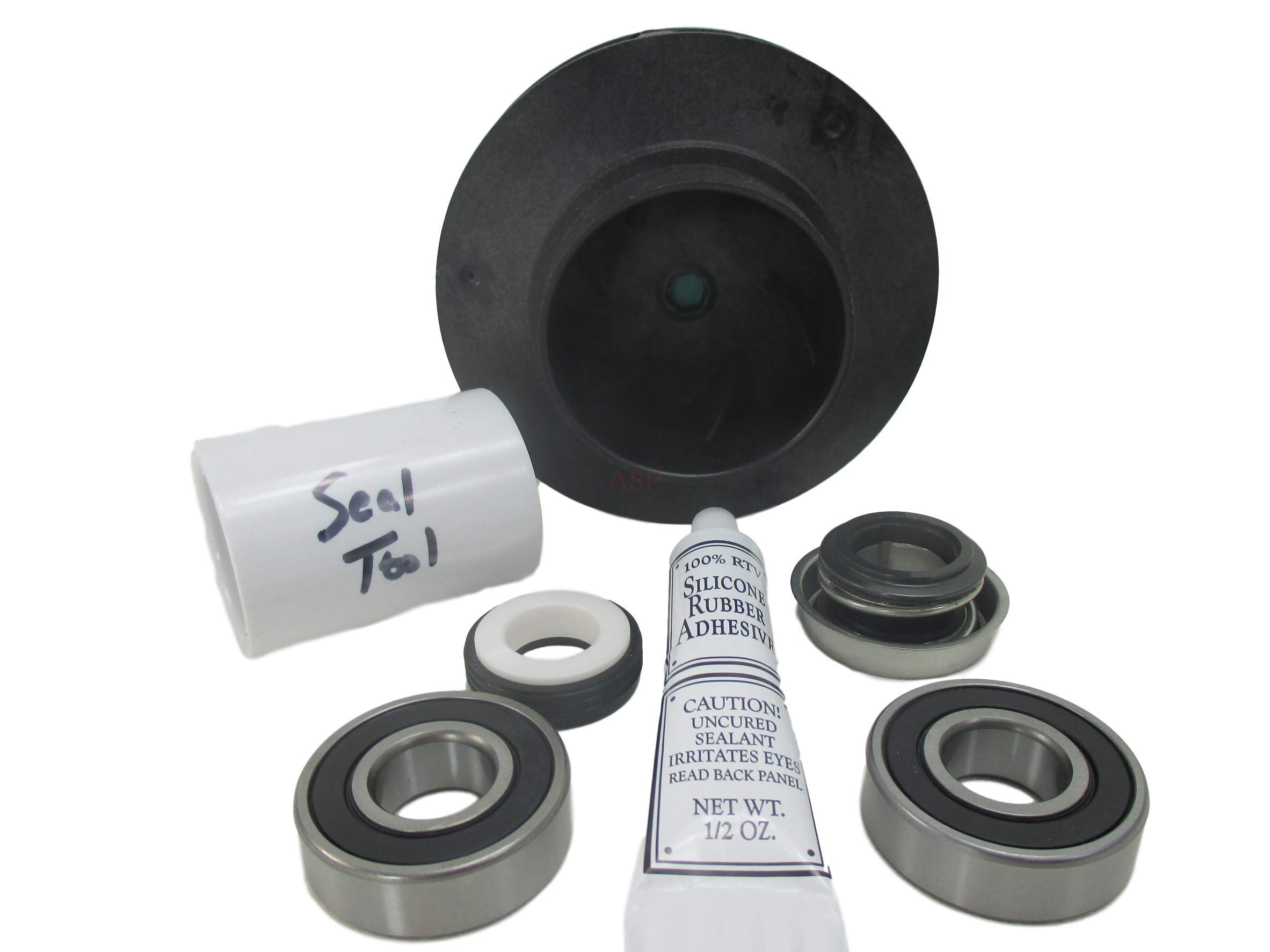 Waterway Executive 3HP Impeller 1000 Seal & (2) Bearing Pump Wet End Hot Tub Spa How to Video