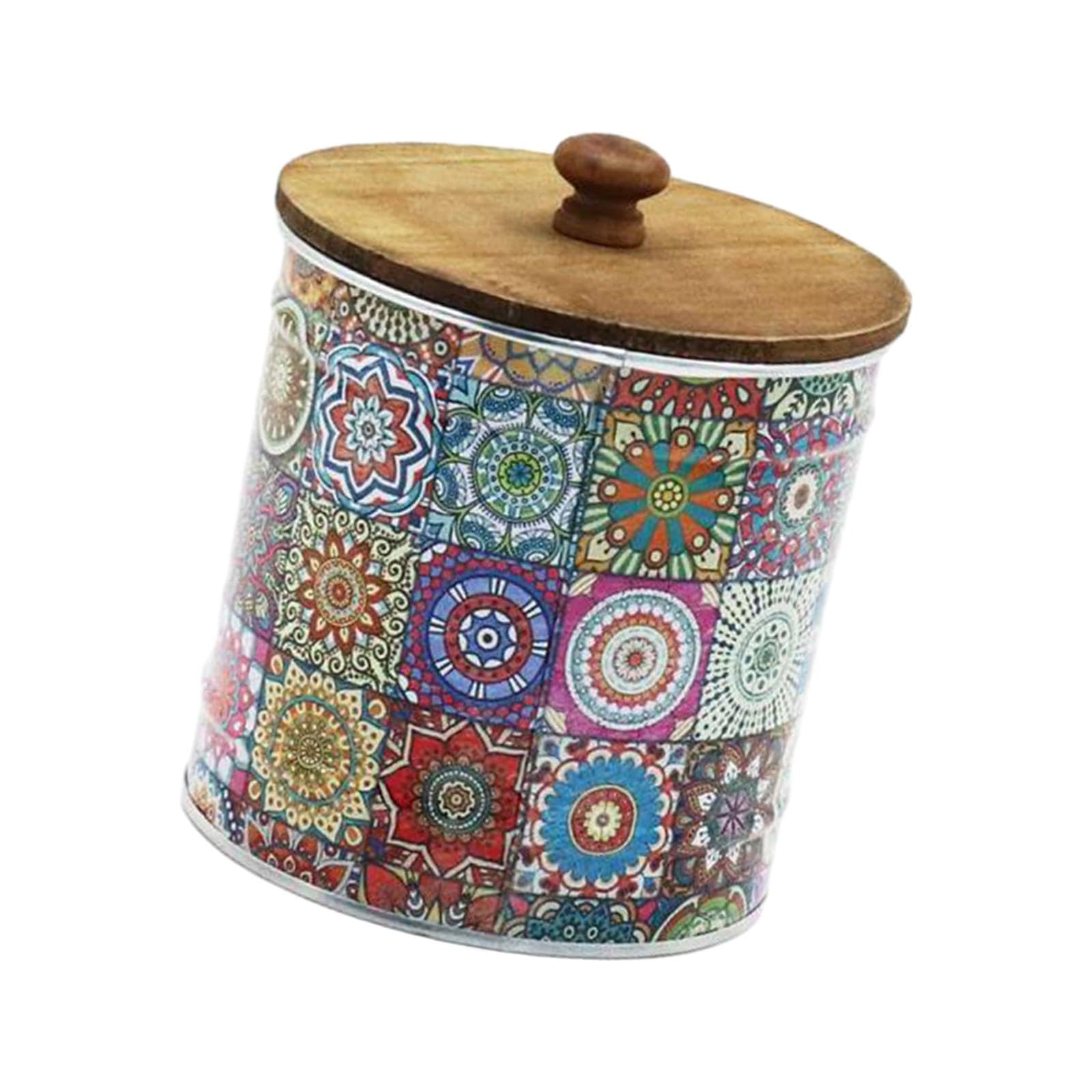 Coffee Bean Tea Canister Jar Decorative Jar for Coffee Table Farmhouse Decor Style C-image-48