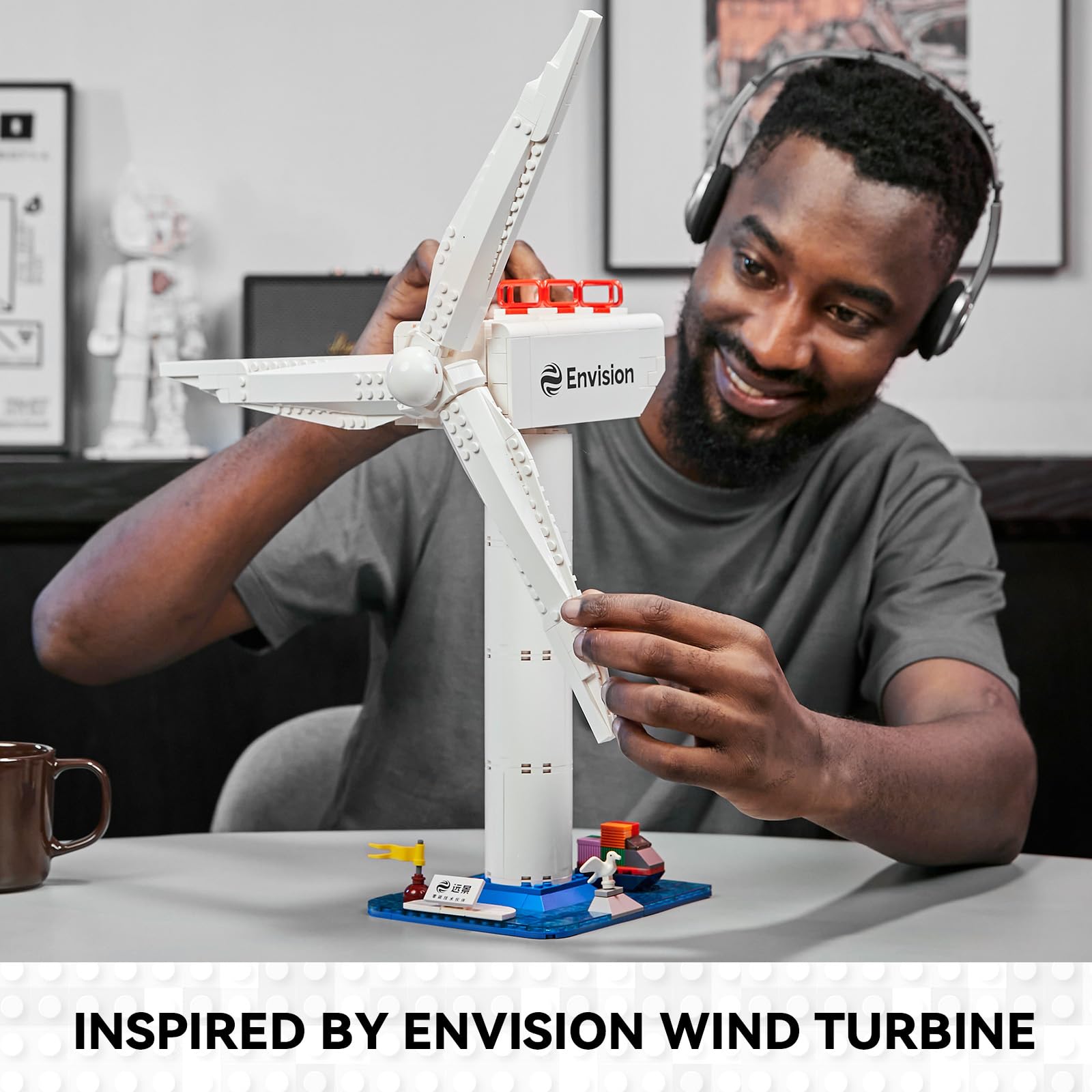 Amazon.com: BRICKKK PANTASY Windmill Wind Power Building Bricks