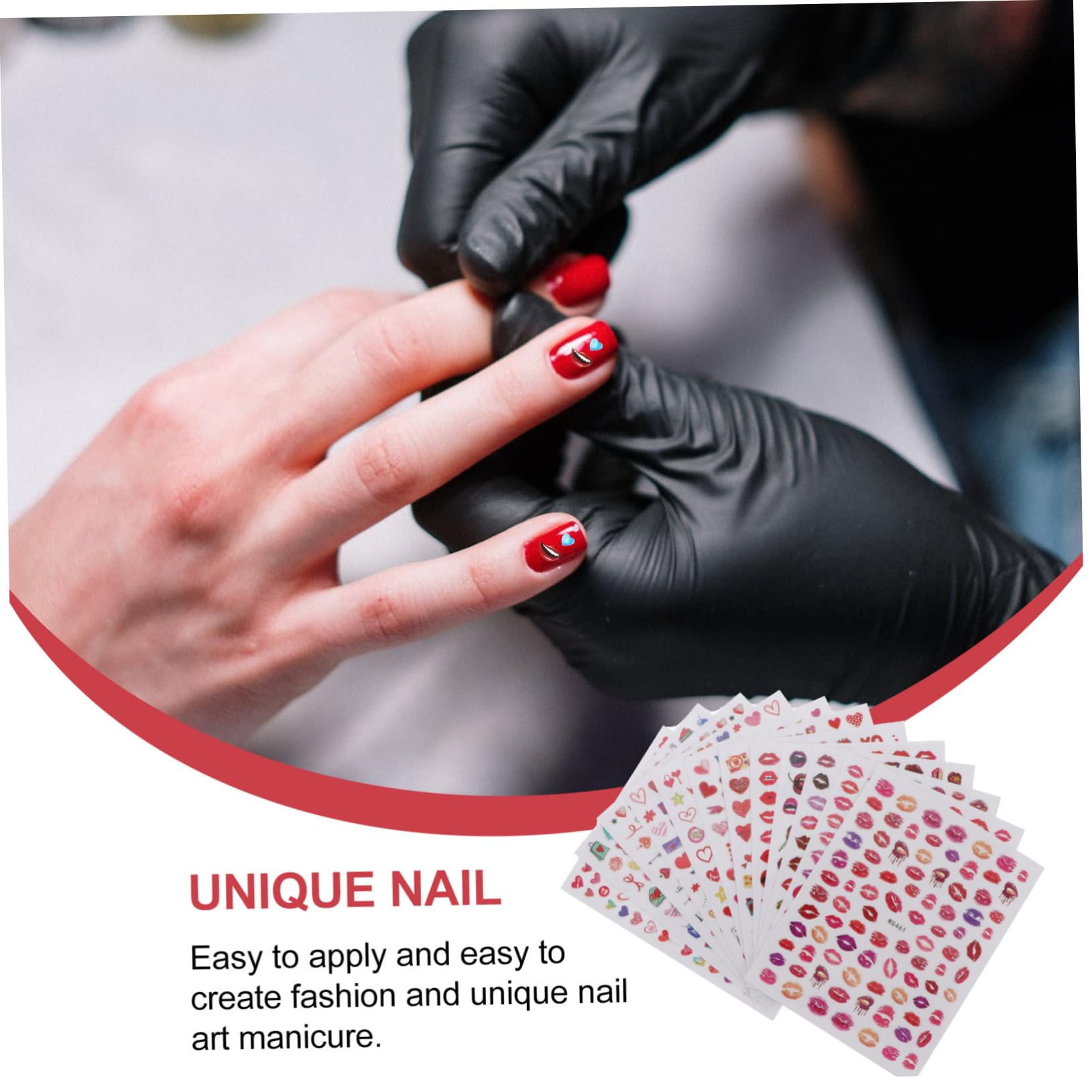 Healeved 3 Series Pegatinas Para Decoración De Uñas De San Valentín Diseño De Uñas Esmaltadas Calcomanías Adhesivas Para Uñas Decoraciones Para Uñas Decoración De Uñas 12 hojas*3
