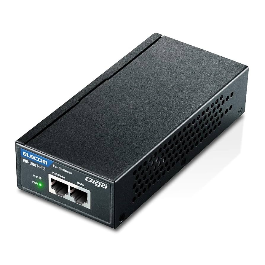 ELECOM - ELECOM法人向けPoE WAB-S1167-PS&amp; EIB-UG01-PF2 スマート Wi-Fi 5 867+300Mbps スタンダードモデル 無線アクセス