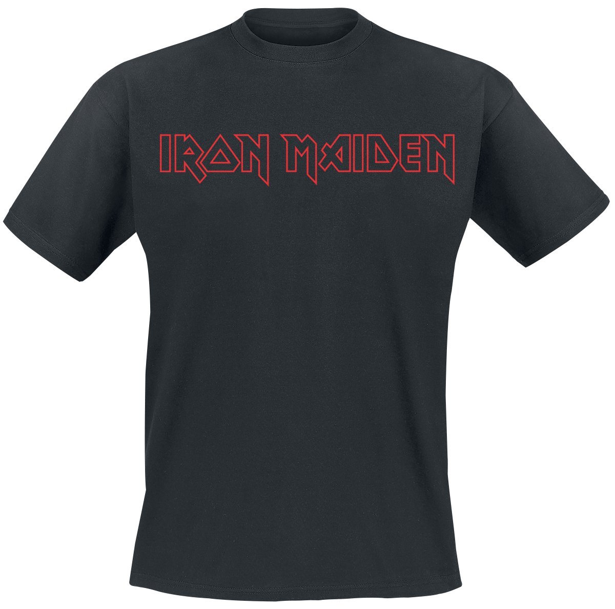 Iron Maiden Revised Logo Männer T-Shirt schwarz Band-Merch, Bands