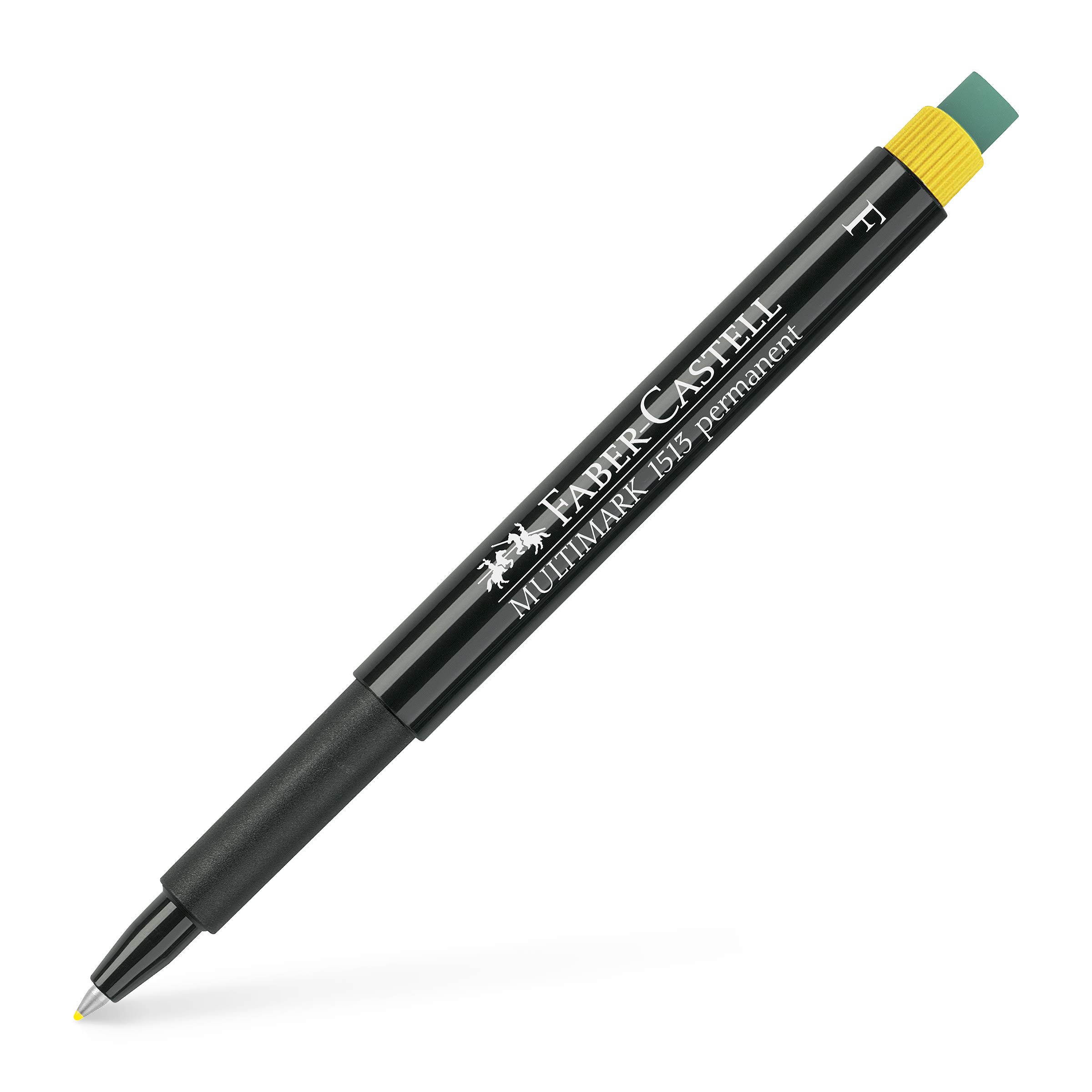 Faber Castell Fine tip Multimark Permanent Marker - Yellow — image 1