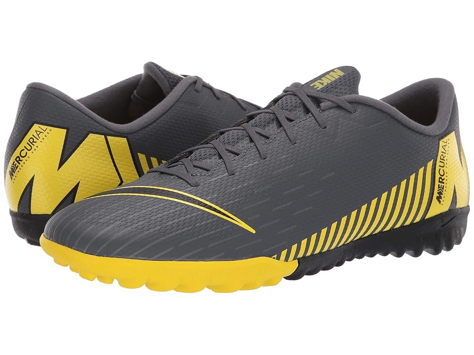 

Nike VaporX 12 Academy TF (Dark Grey/Black/Opti Yellow) Men's Soccer Shoes