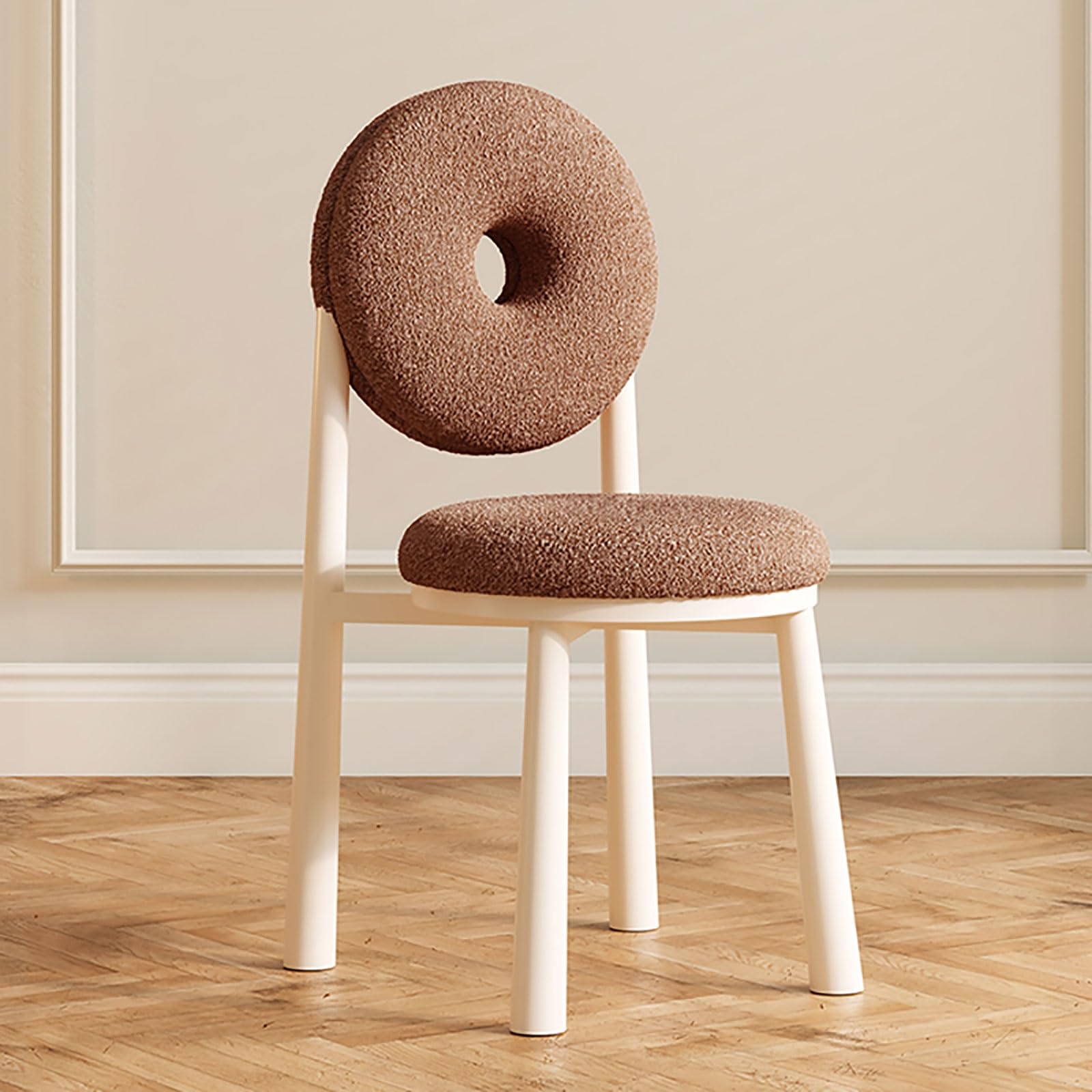 Chaise de bureau d'appoint confortable pour soulager le dos avec style