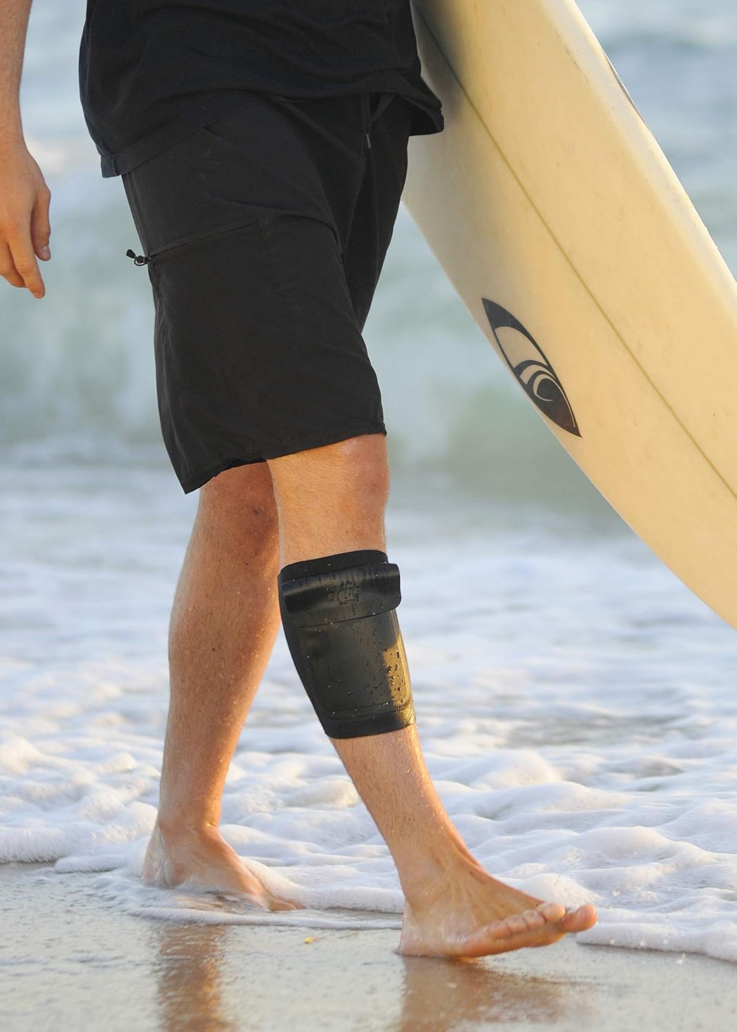 DRFT Waterproof Leg Ankle Pouch Dry Bag for Swimming, Surfing, Kayaking, Fishing, Boating, Running, Biking
