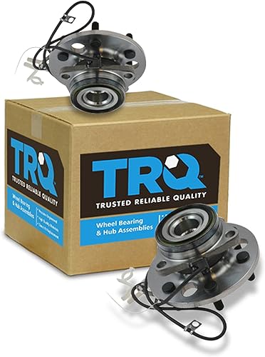 Vista 403 de TRQ Juego de 2 rodamientos y bujes de rueda trasera izquierda y derecha compatible con Ford Expedition 2007-2010 Lincoln Navigator 2007-2010