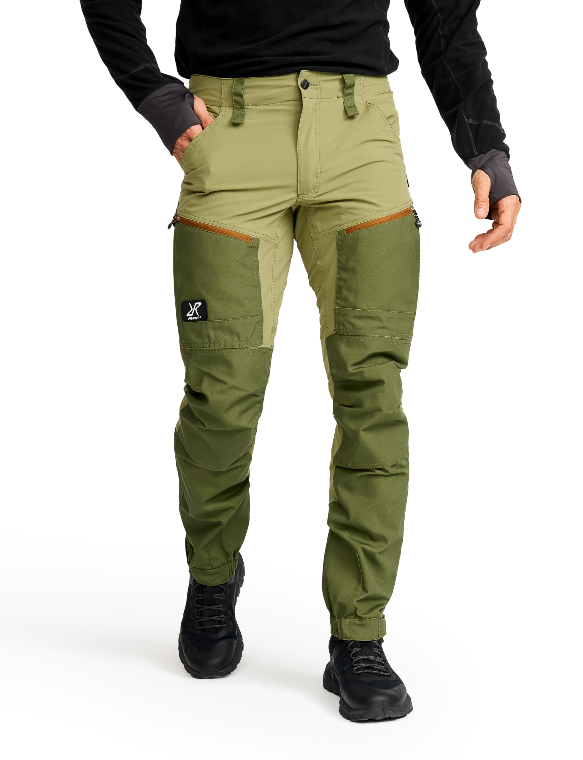 RevolutionRace Herren RVRC GP Pro Pants, Hose zum Wandern und für viele Outdoor-Aktivitäten, Cypress, M